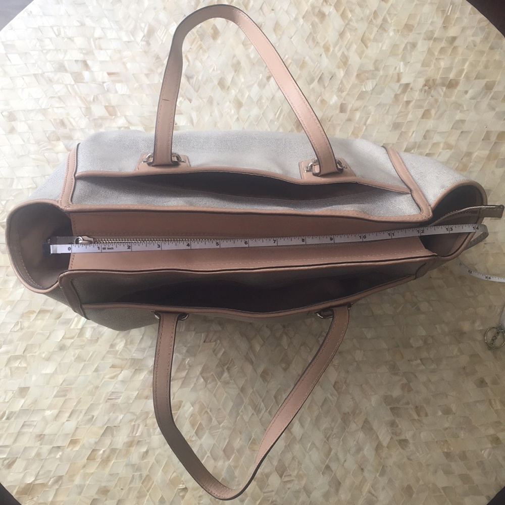 ❤️COACH SHIMMER TAYLOR leather & coated canvas - Picture 3 of 8